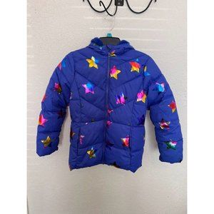 COPY - Wonder Nation Girl's Printed Stars Bubble Jacket/Coat